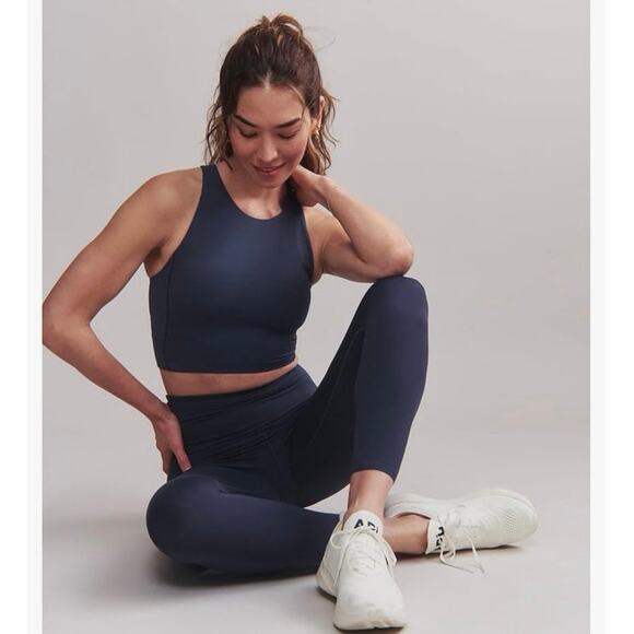 NWOT Women’s Rhone Revive Longline Bra in Navy SZ M - Picture 3 of 7